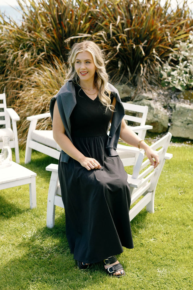 Gianna Dress | Homelee | Black