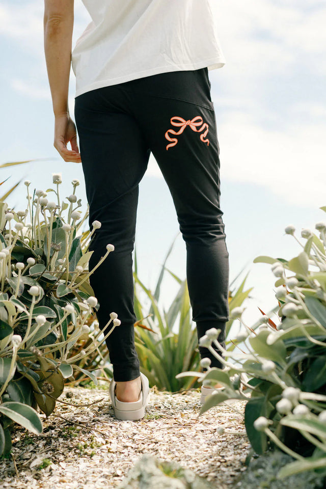 Apartment Pants | Berry Bow | Homelee
