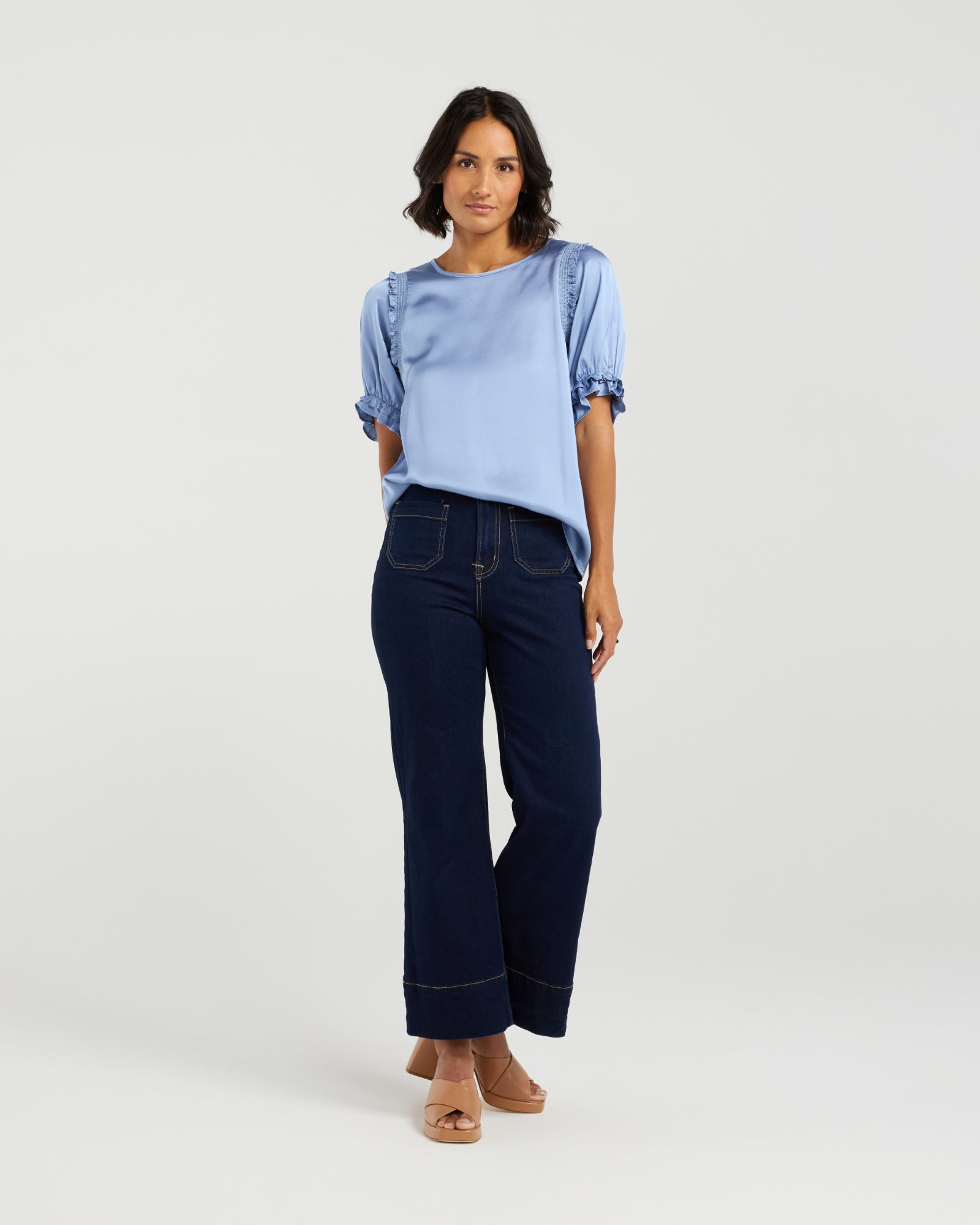 Florence Top | Cornflower | Et Alia