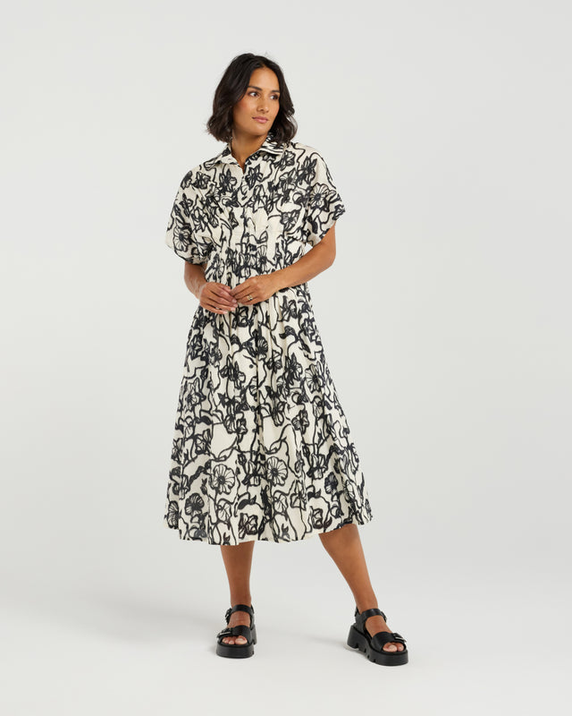 Audrey Dress | Street Blossoms | Et Alia
