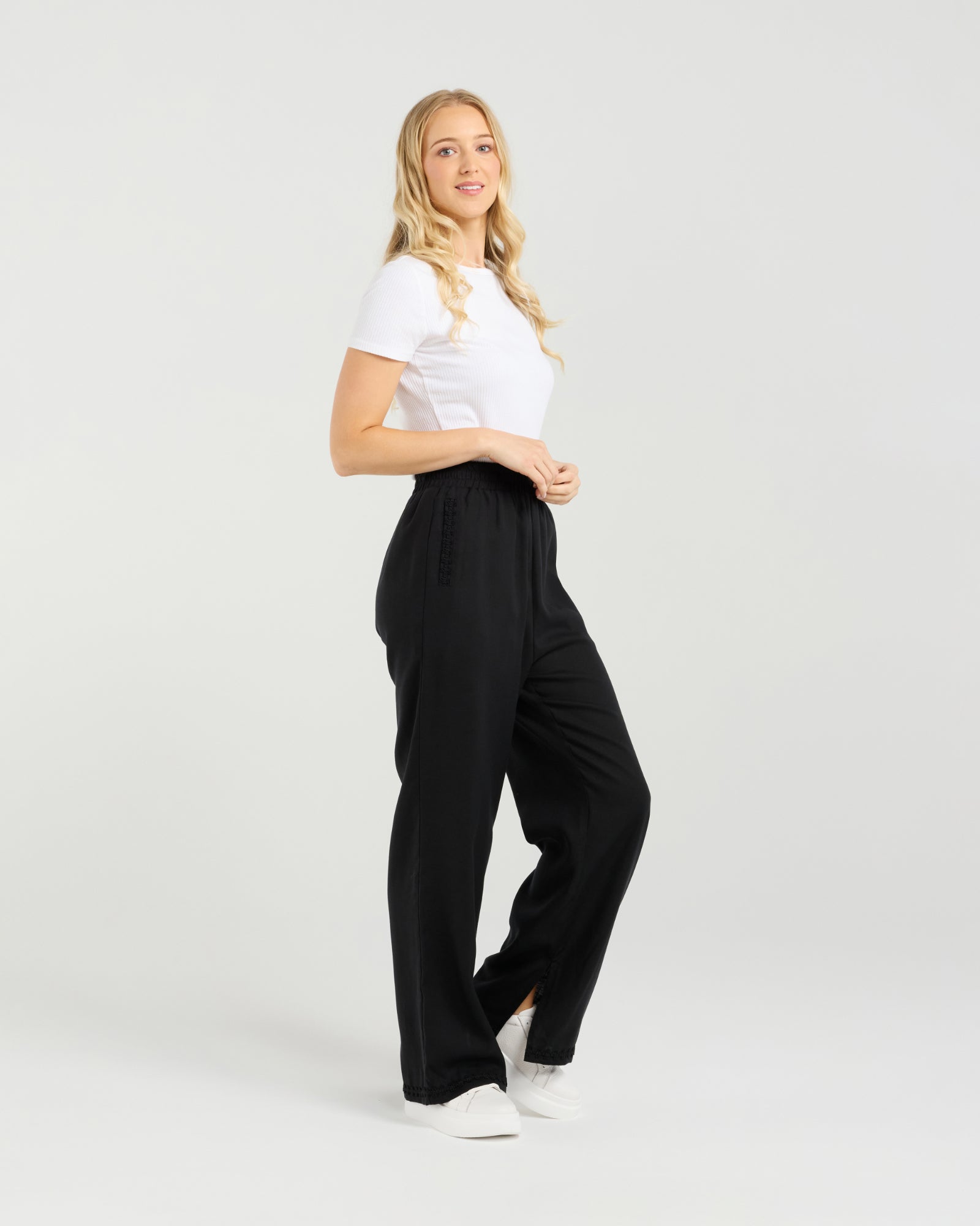 Taylor Pant | Black Braid | Et Alia