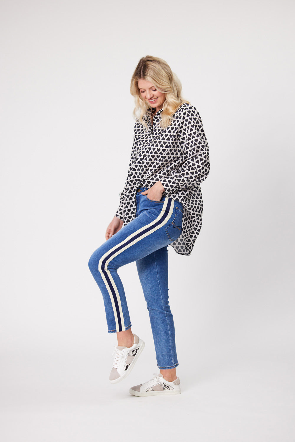 Lorna Denim Pant | Denim | Lemon Tree Design
