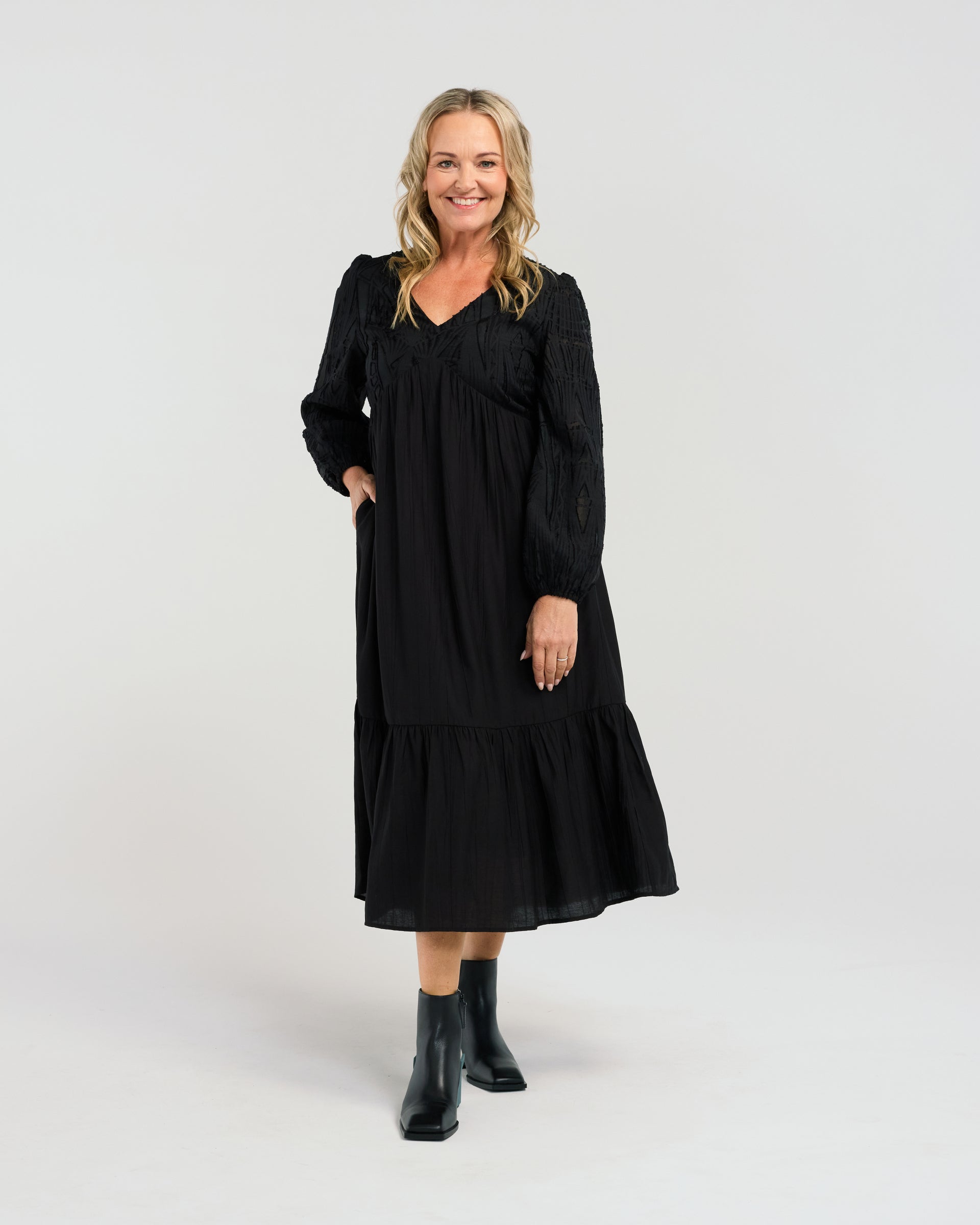 Paloma Dress | Black | Seduce