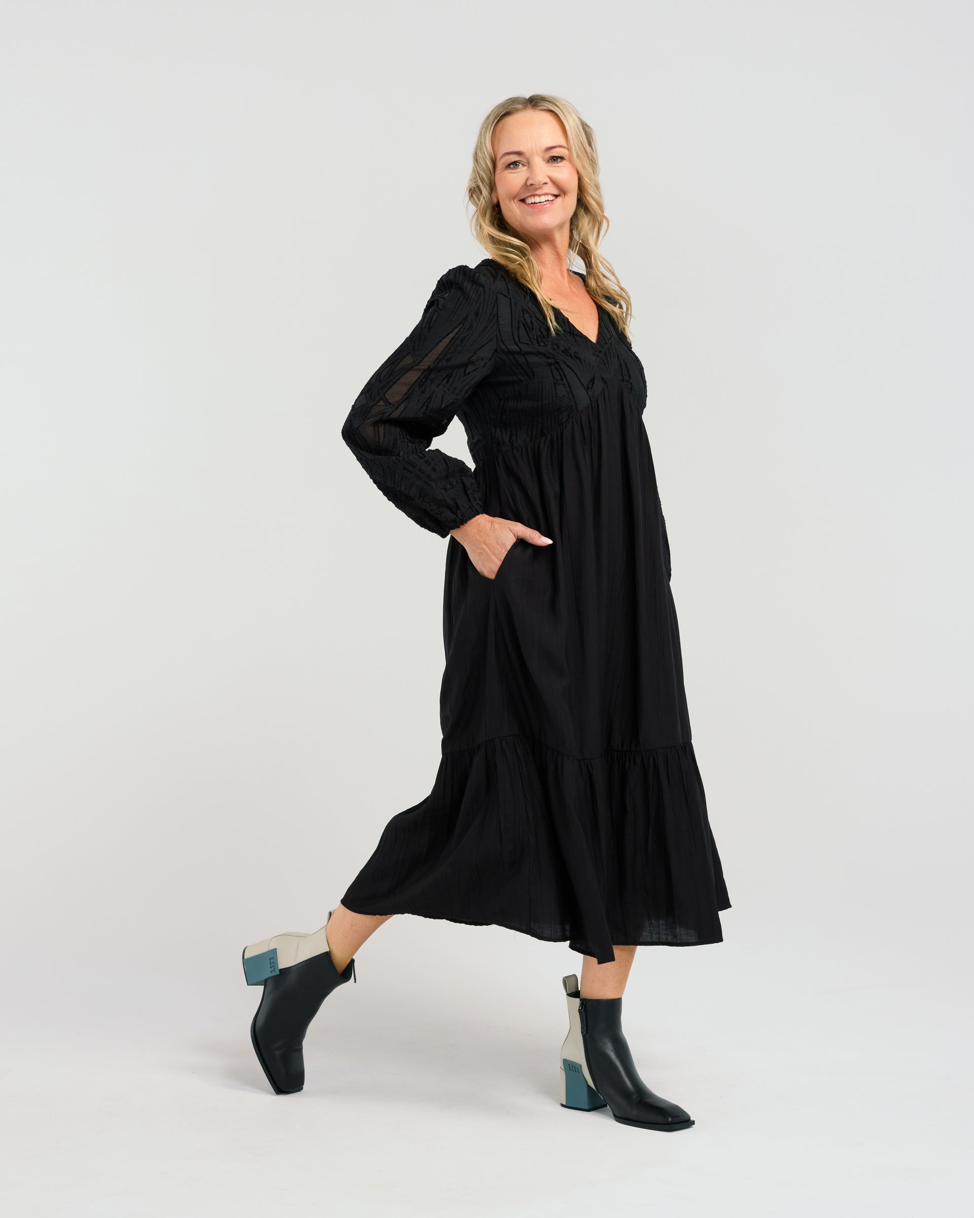 Paloma Dress | Black | Seduce
