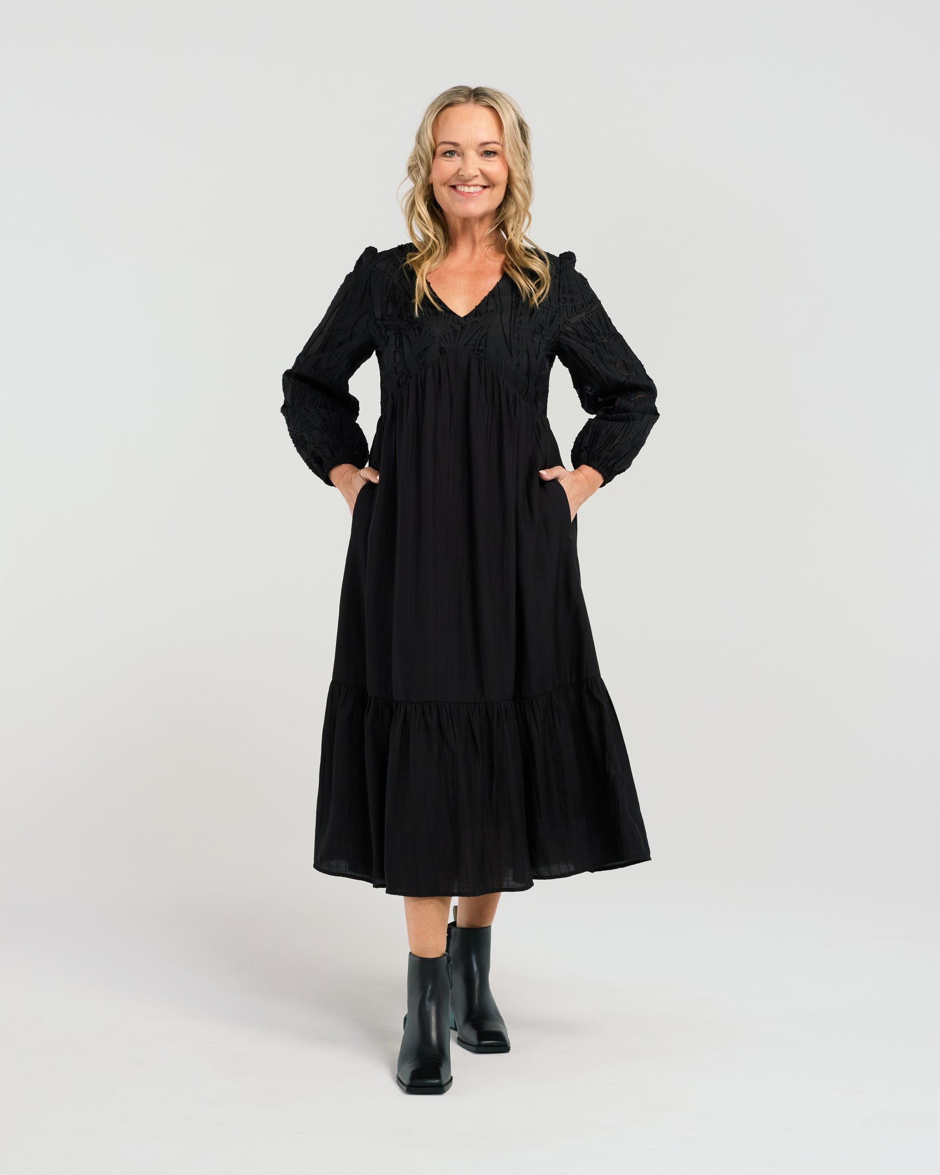 Paloma Dress | Black | Seduce