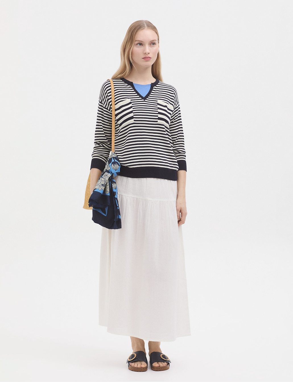 Mixed Stripe Sweater | Nice Things