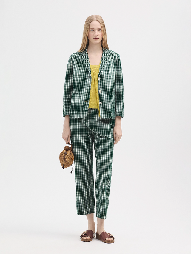 Seersucker Check Trouser | Nice Things