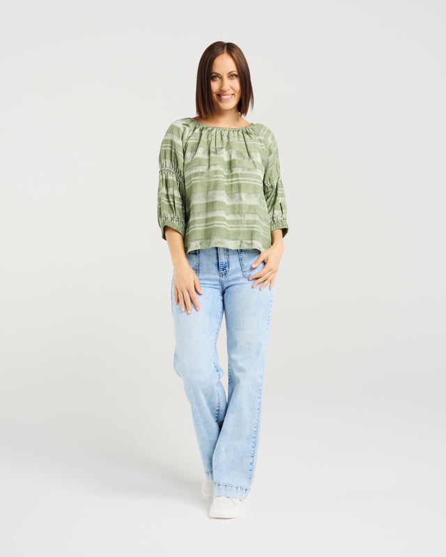 Caitlin Top | Sage | Zafina