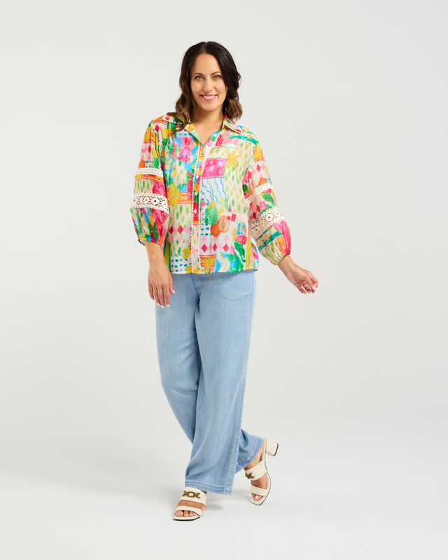 Arabella Shirt | Radiant | Zafina