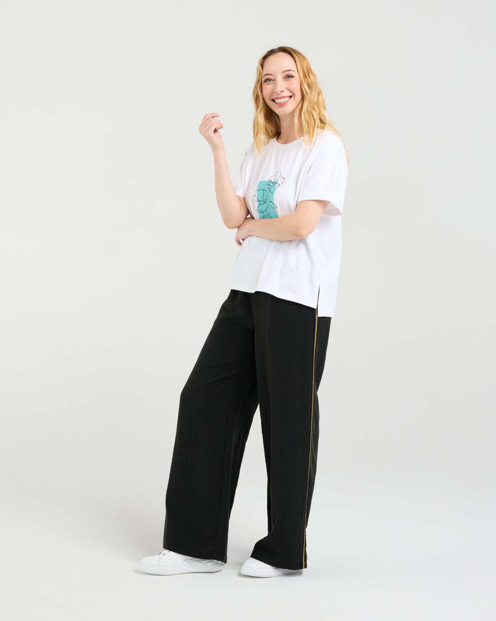 Elena Tee | White | Zafina