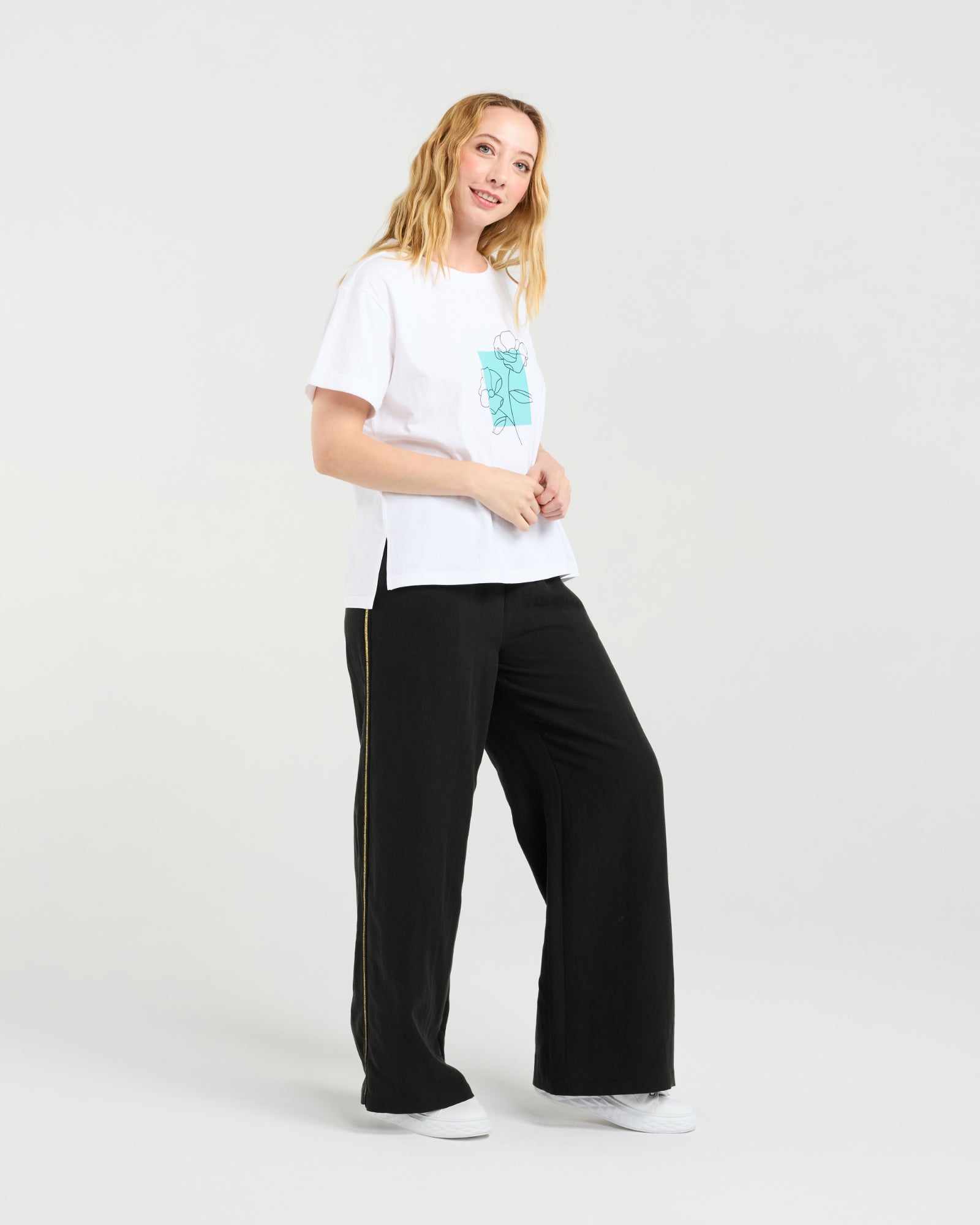 Elena Tee | White | Zafina