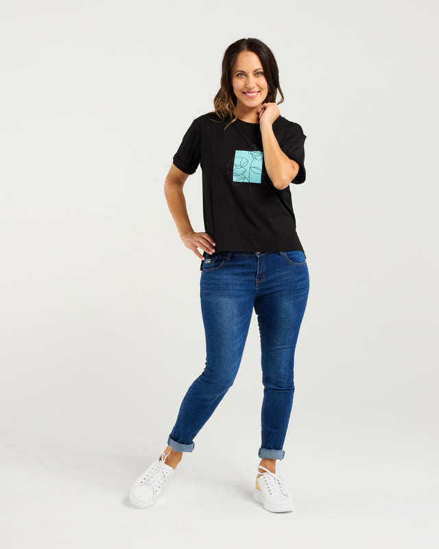 Elena Tee | Black | Zafina
