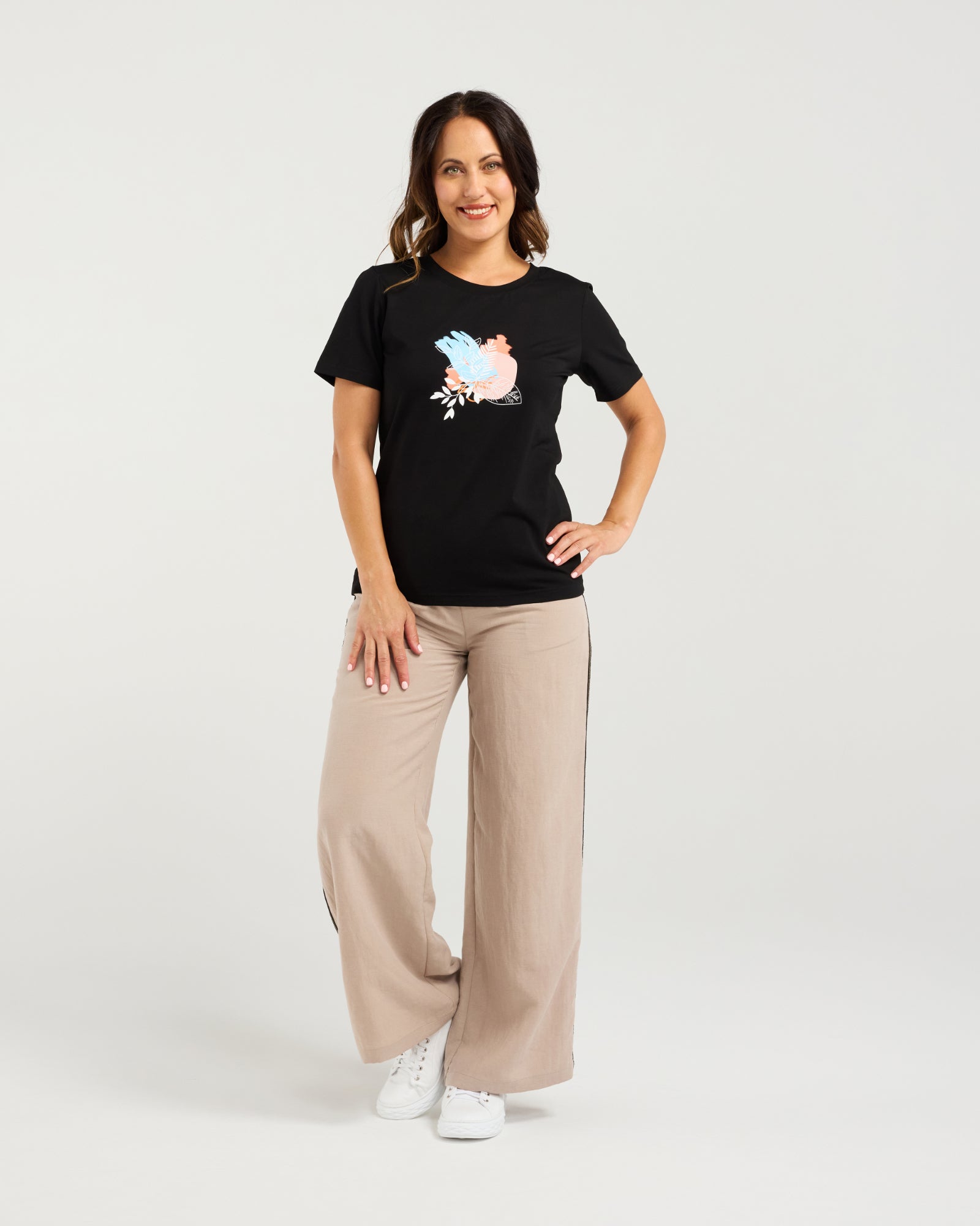 Lara Tee | Black | Zafina