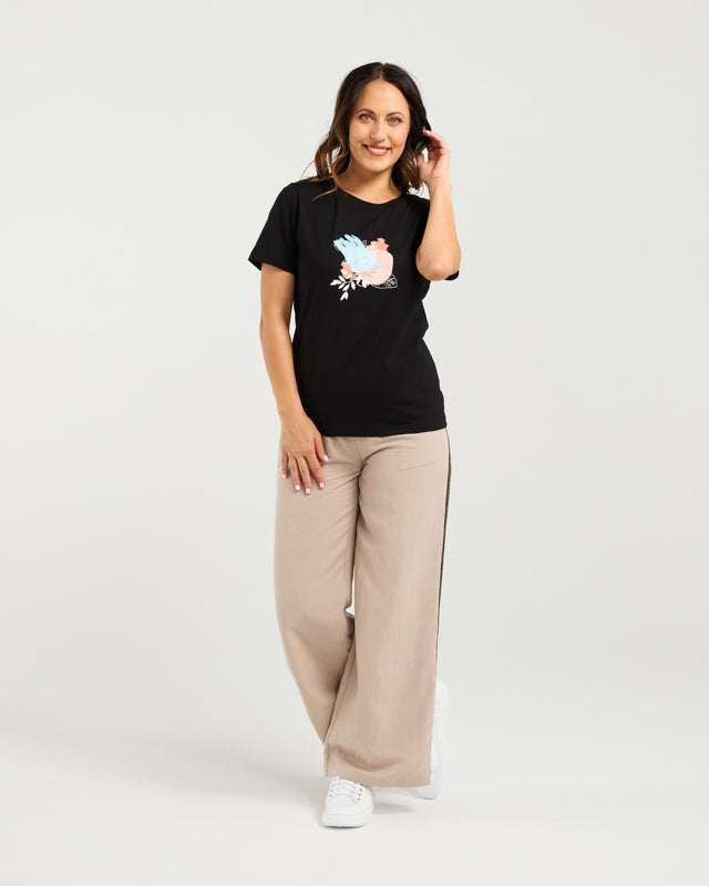 Lara Tee | Black | Zafina