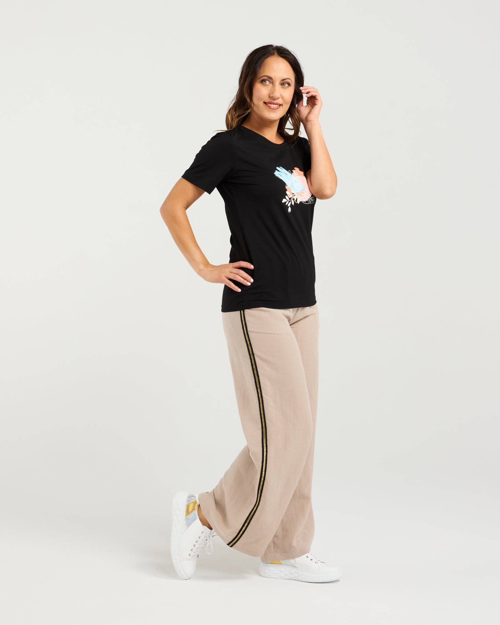 Lara Tee | Black | Zafina