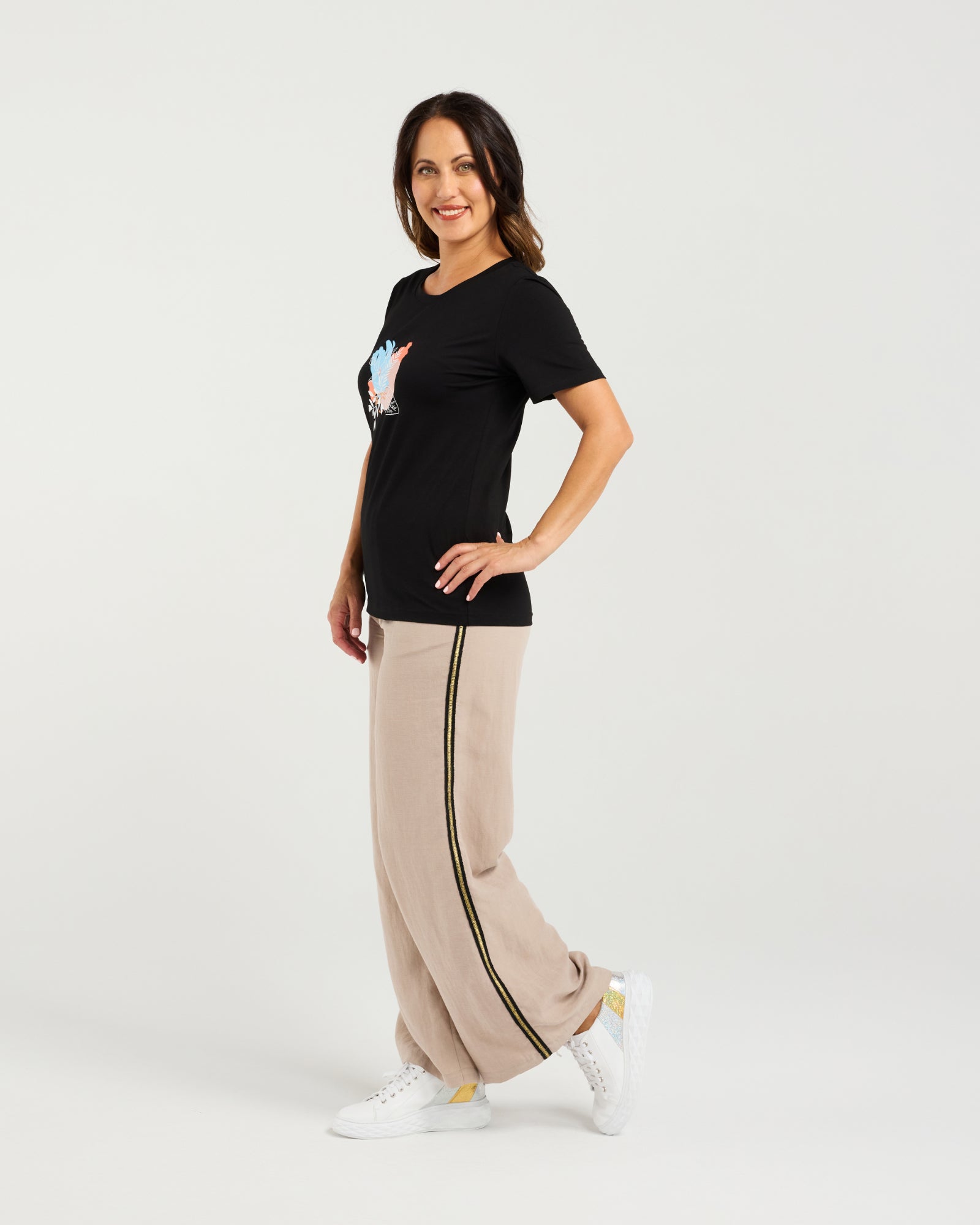 Lara Tee | Black | Zafina