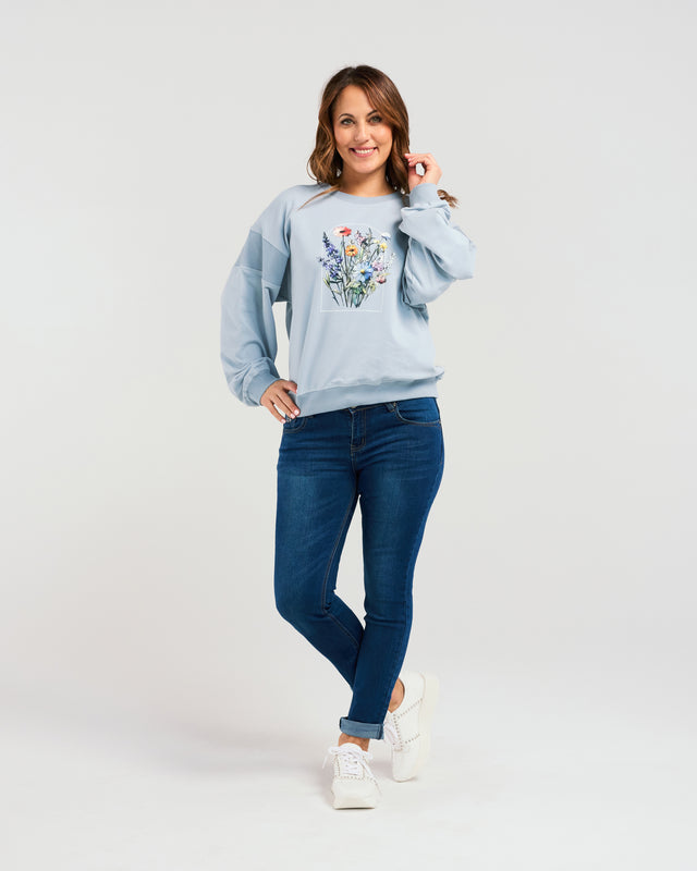 Livia Sweat | Pale Blue | Zafina