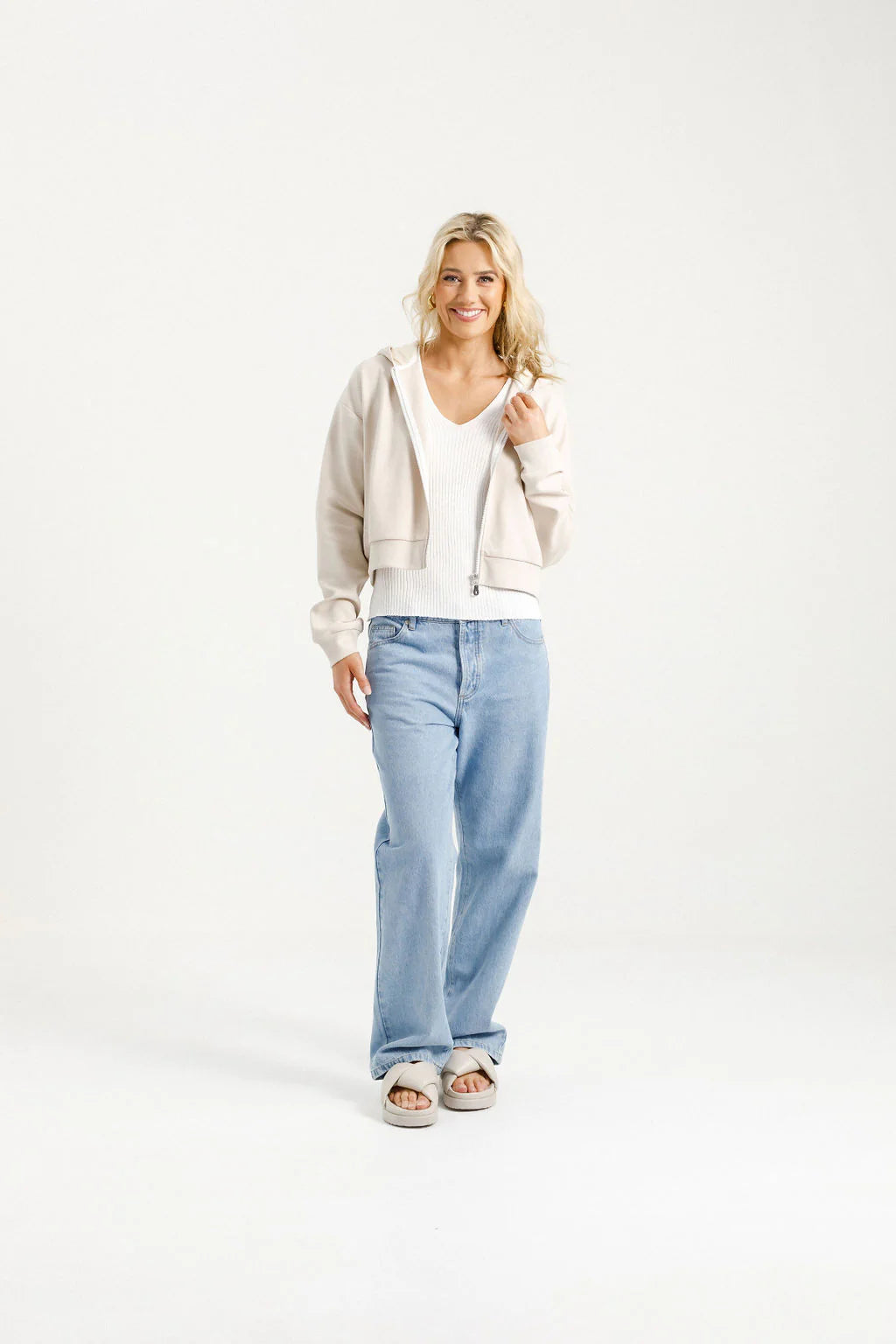 Emily Jacket | Homelee | Ivory