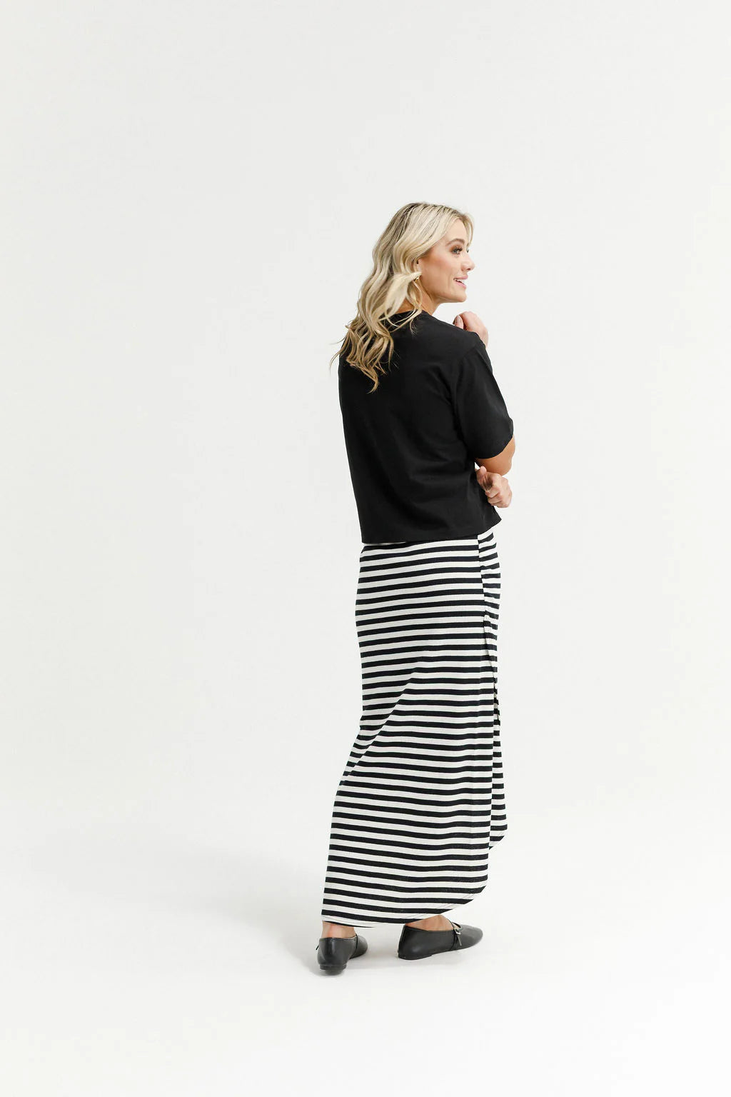 Marley Skirt | Stripe | Homelee