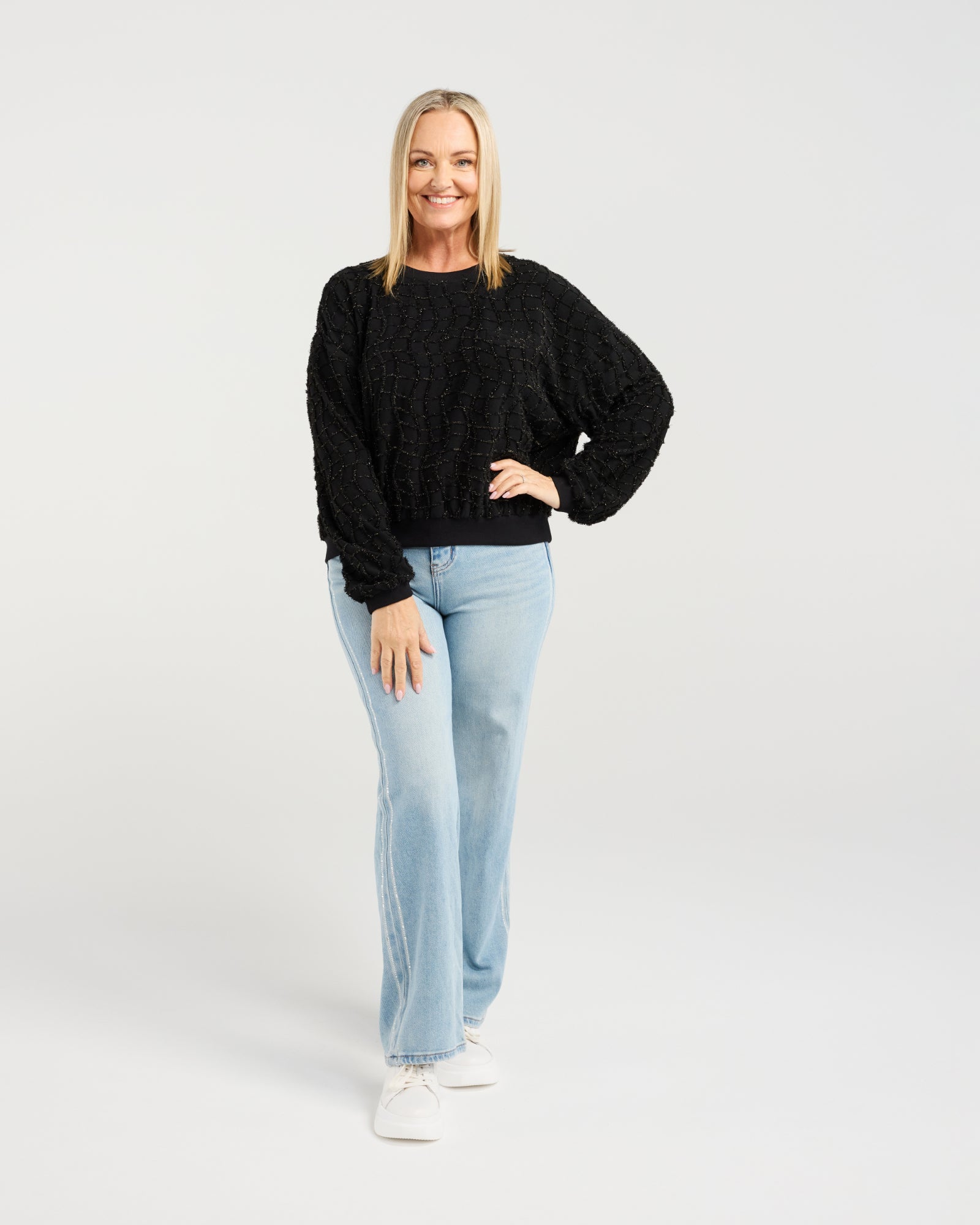 Gaia Jumper | Black | Zafina