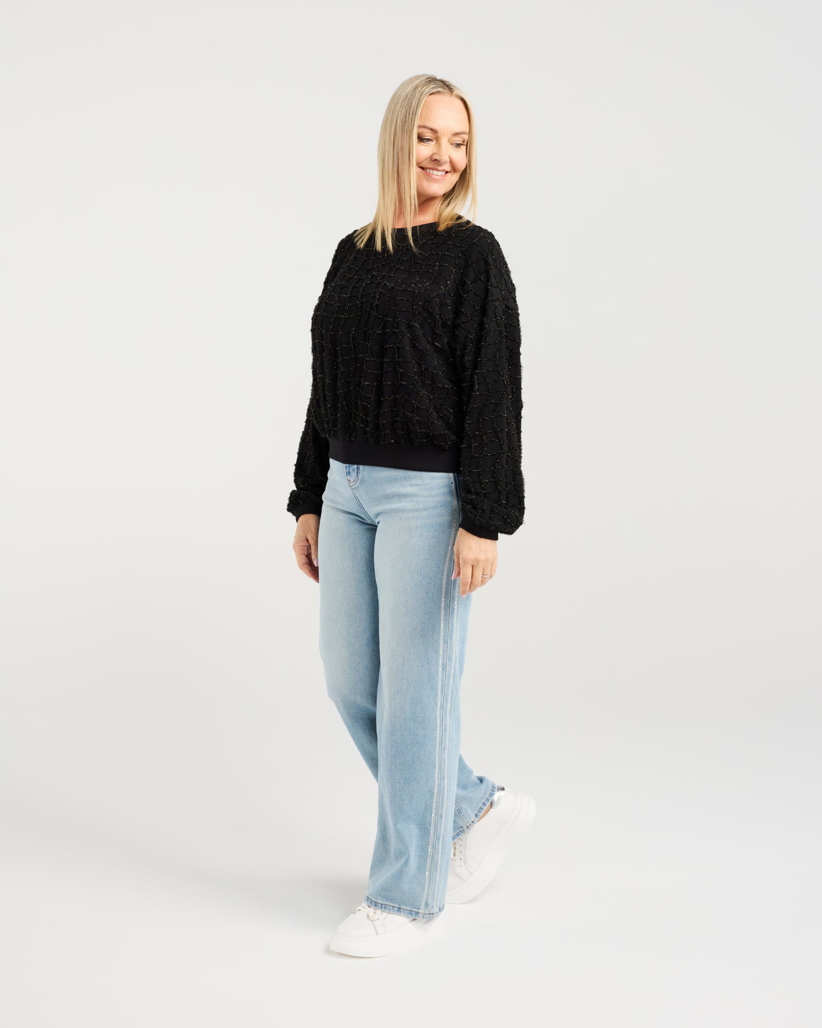 Gaia Jumper | Black | Zafina