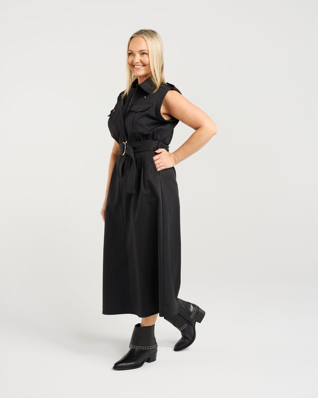 Nixie Dress | Black | Zafina