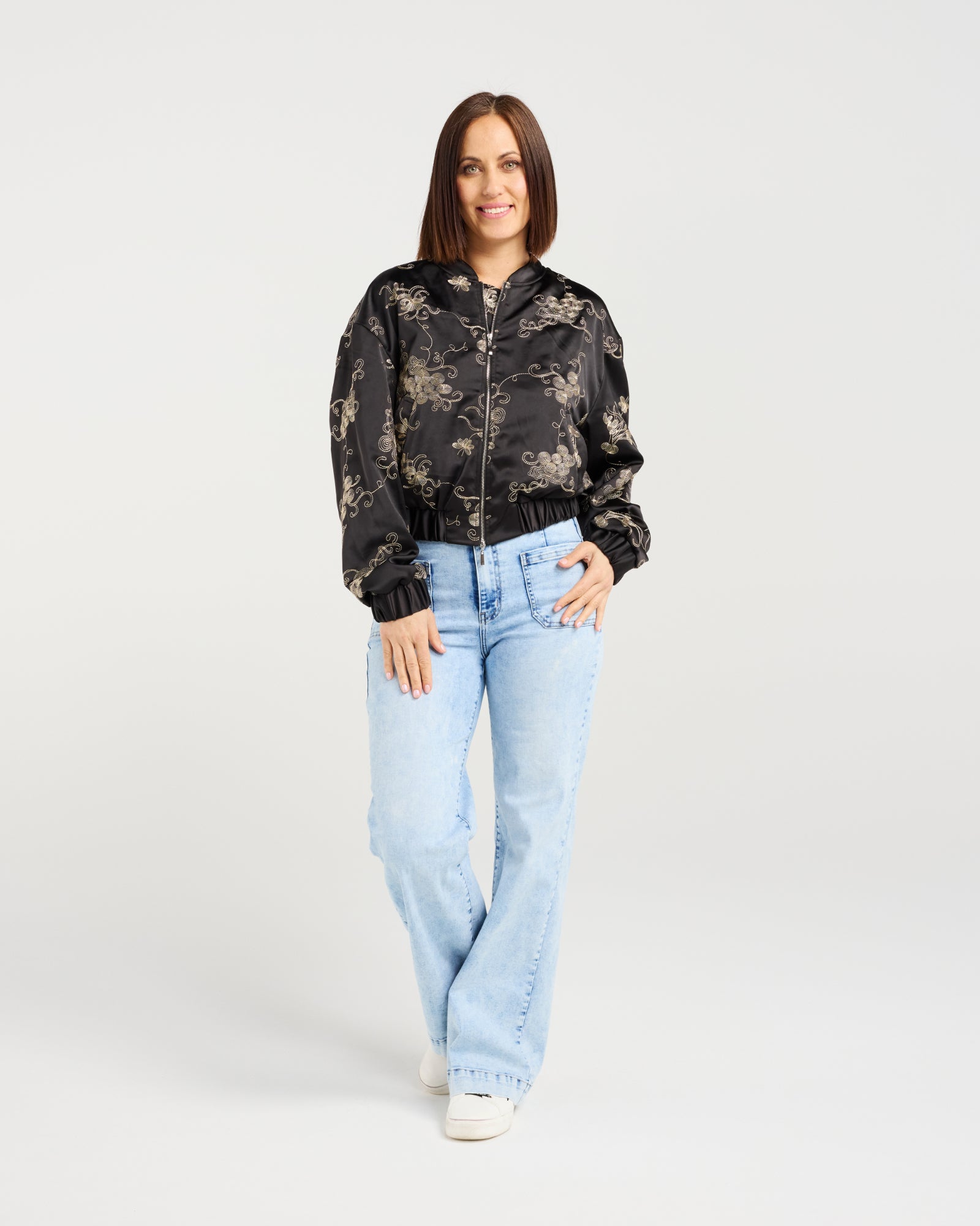 Raven Jacket | Gilded Bloom | Zafina