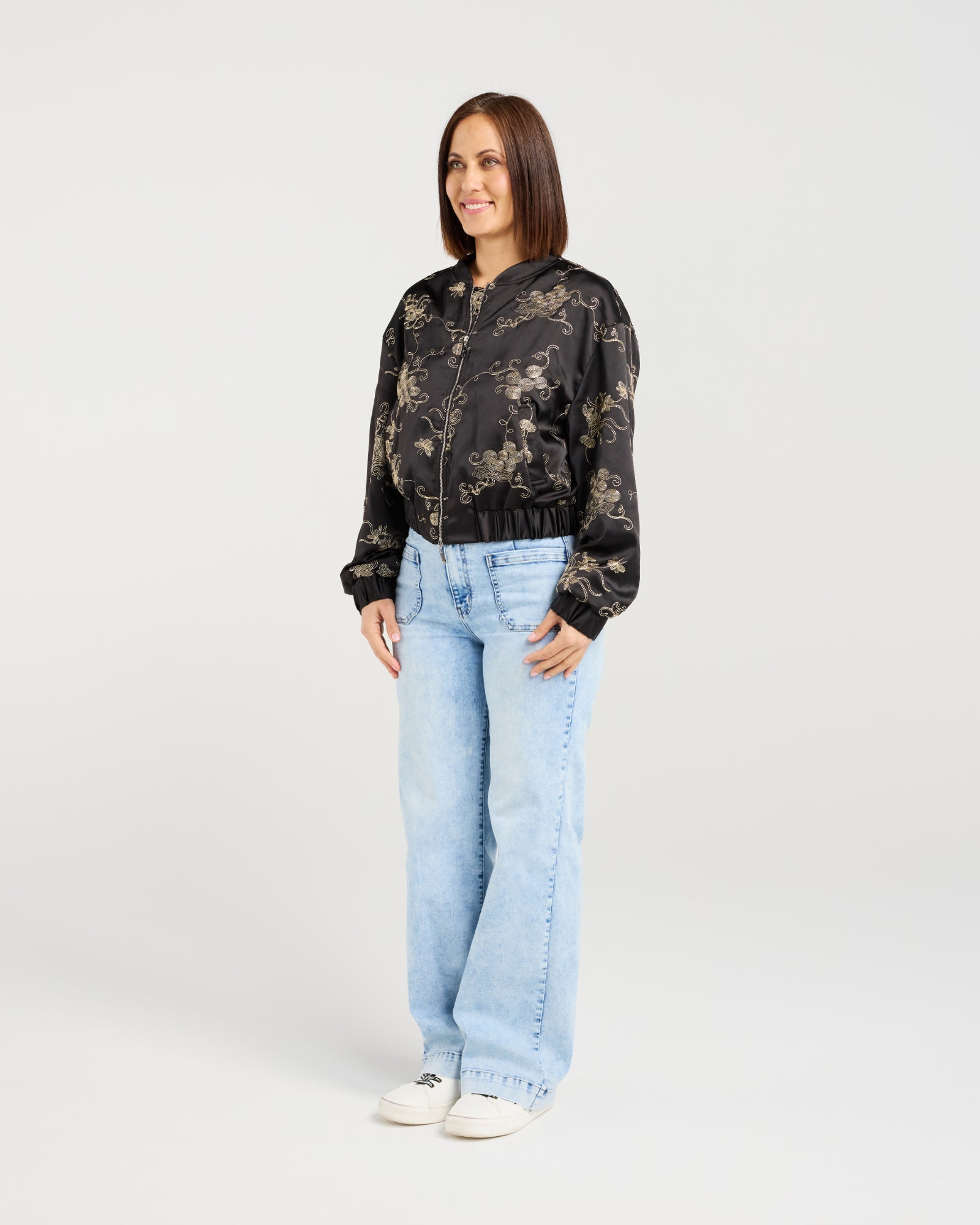 Raven Jacket | Gilded Bloom | Zafina