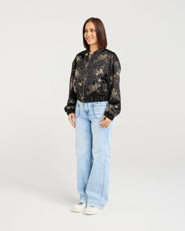 Raven Jacket | Gilded Bloom | Zafina