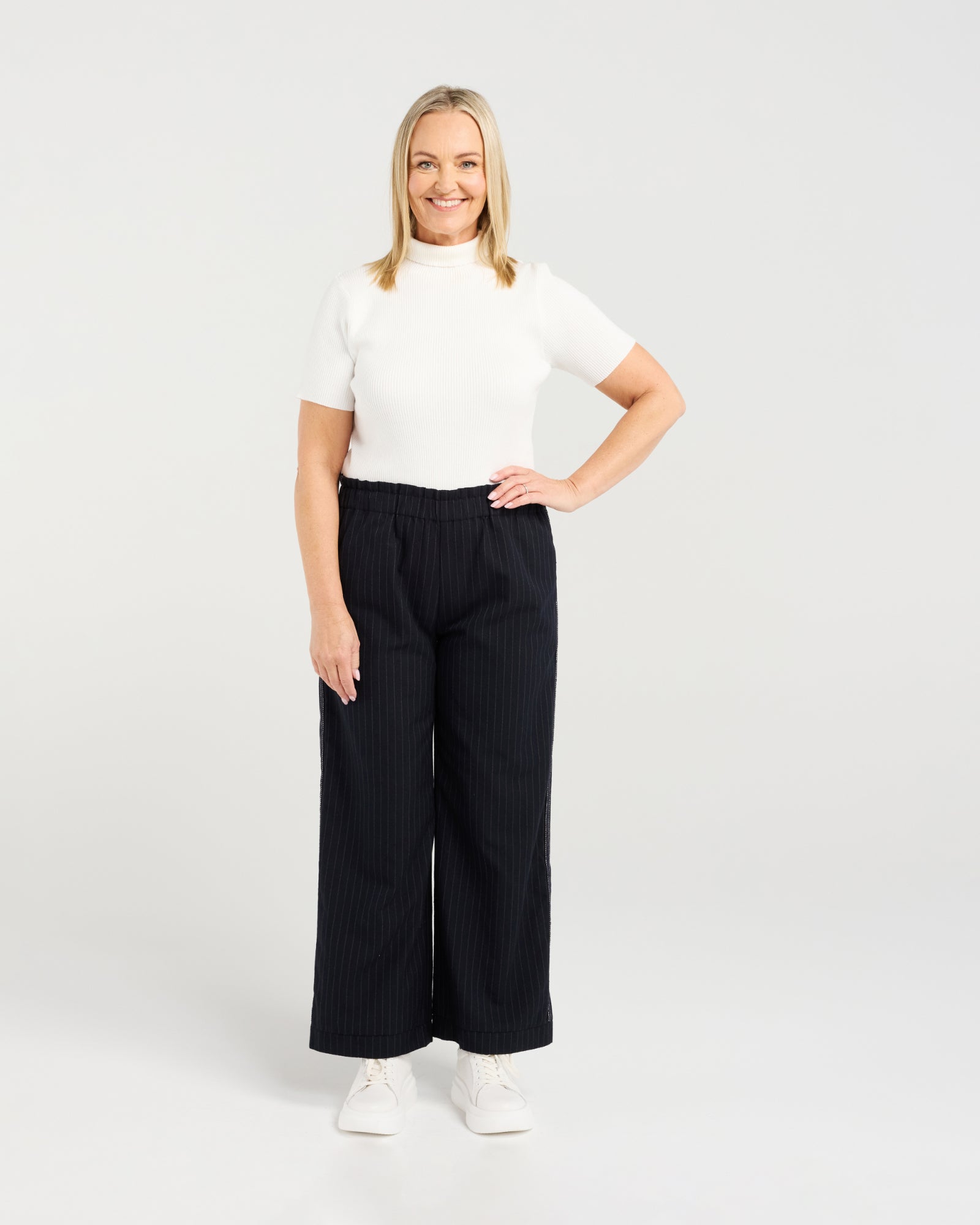 Finn Pant | Pinstripe | Zafina