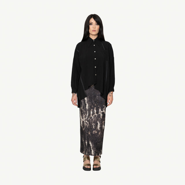 Idris Shirt | Black | Bone & Arrow