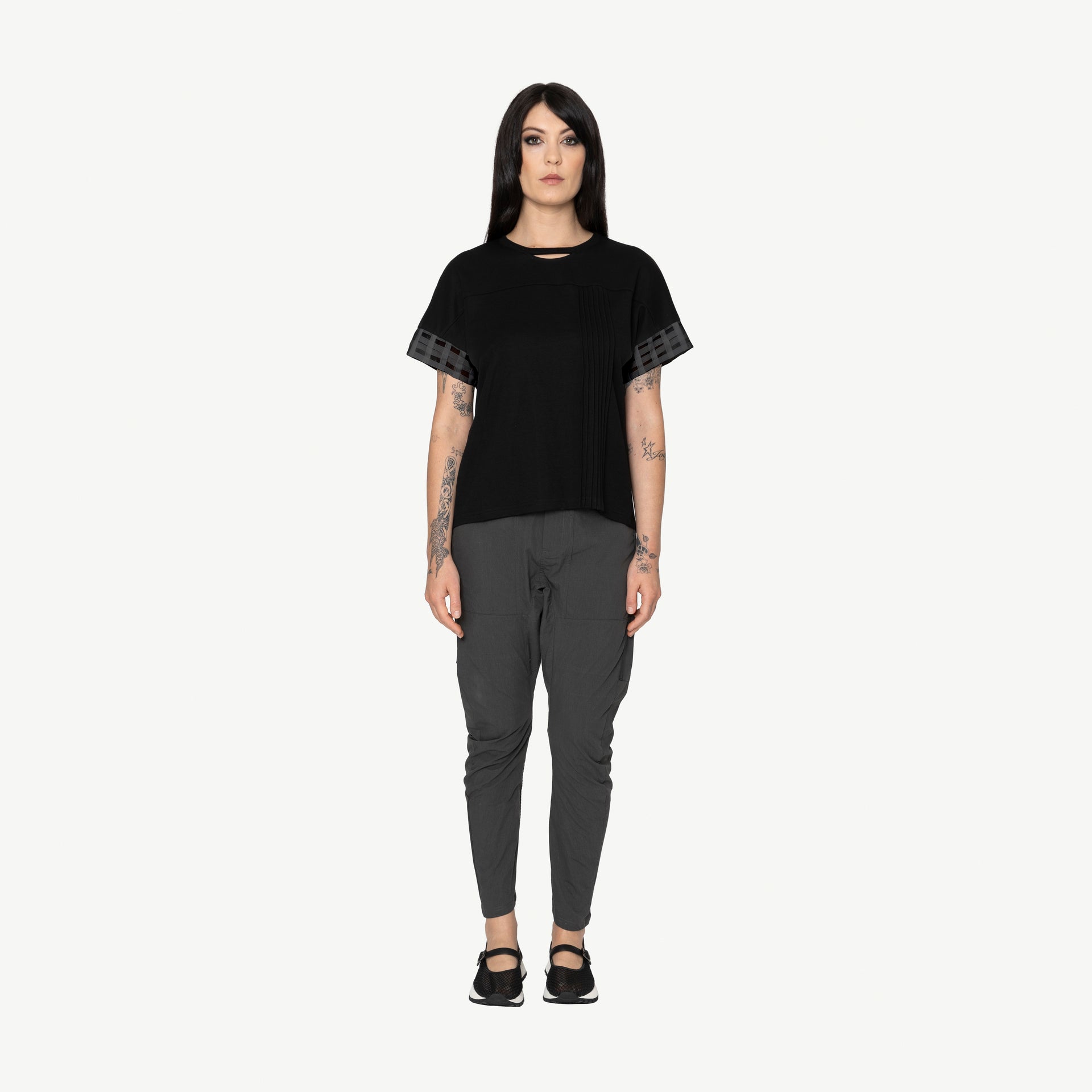 Aeris Top | Black | Bone & Arrow