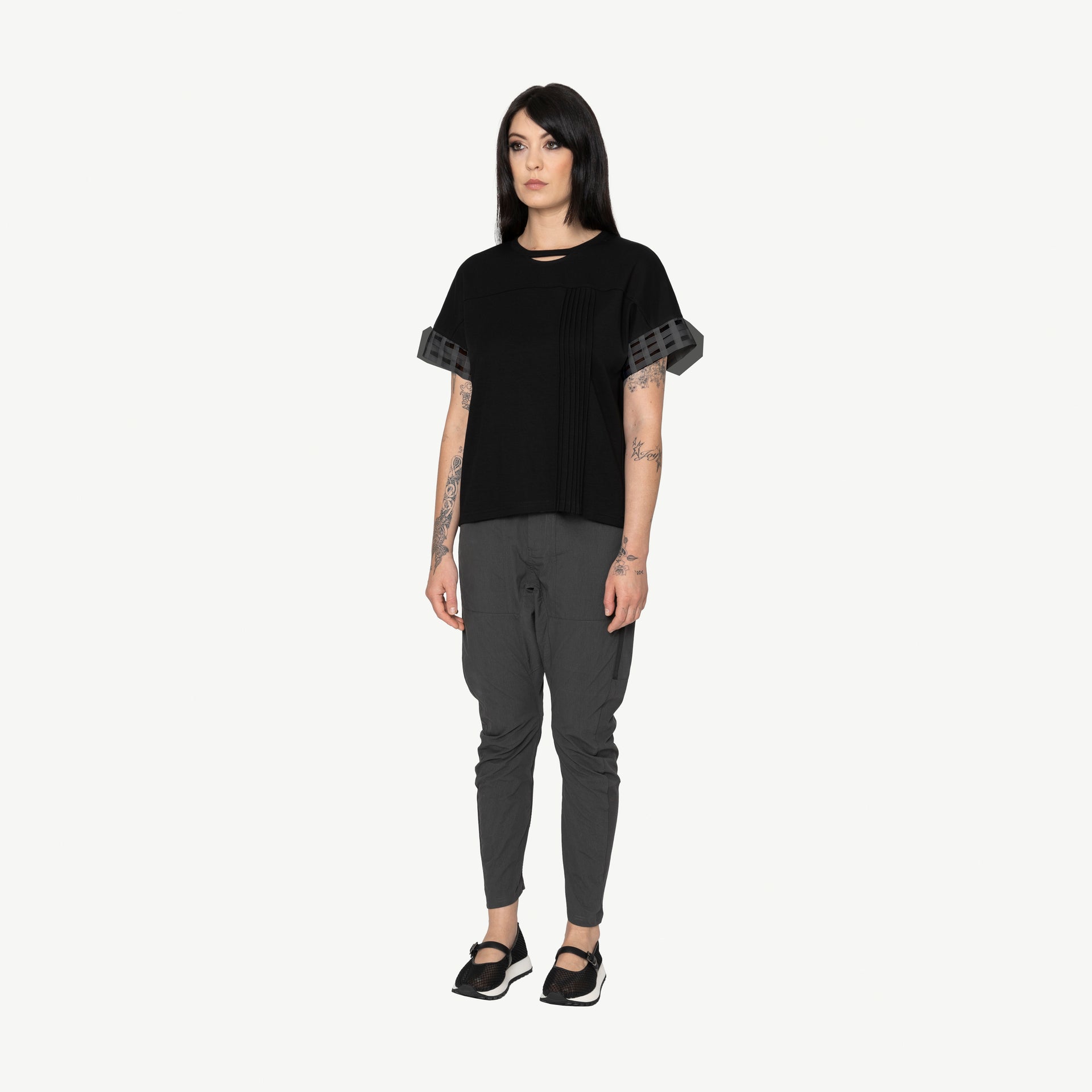 Aeris Top | Black | Bone & Arrow