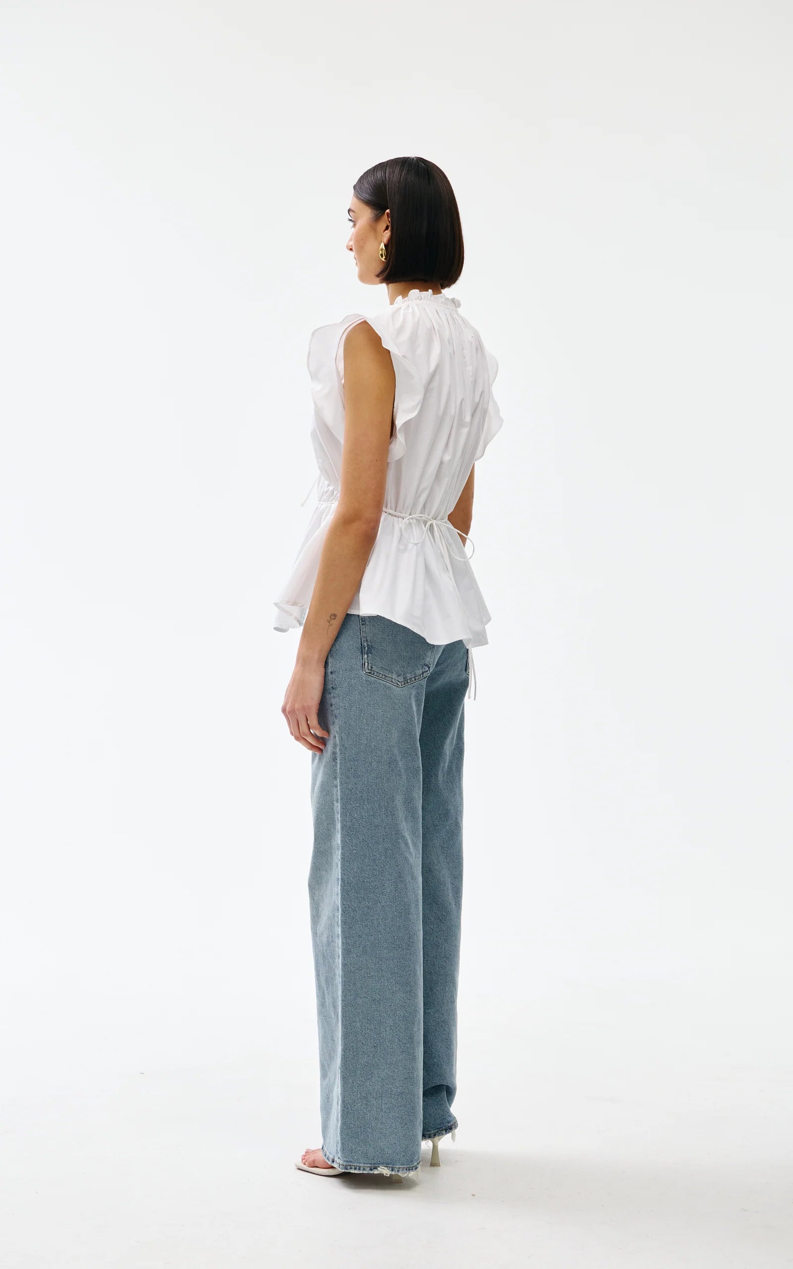 Bobbie Top | Ivory | Kinney