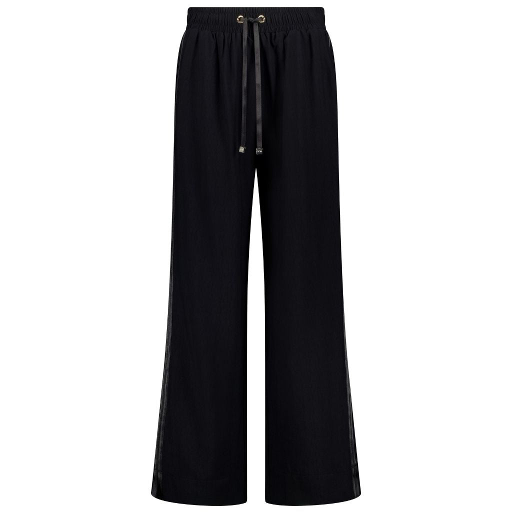 Indiana Pant | Black/Satin | Moke