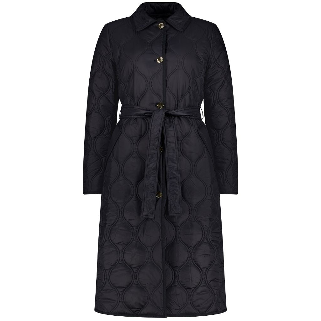 Lissy Quilt Coat | Black | Moke