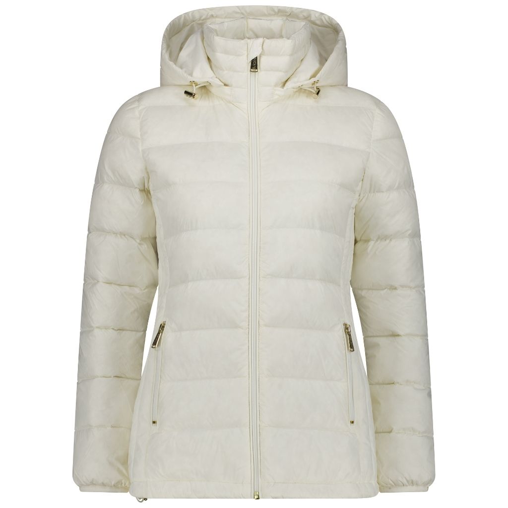 Lynnette 90/10 Packable Jacket | Cream | Moke