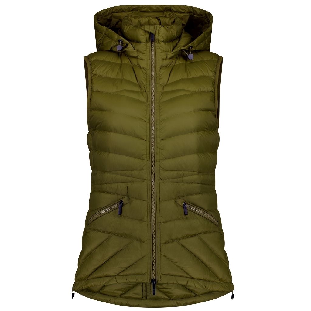 Mary Claire Women's 90/10 Packable Vest | Loden | Moke