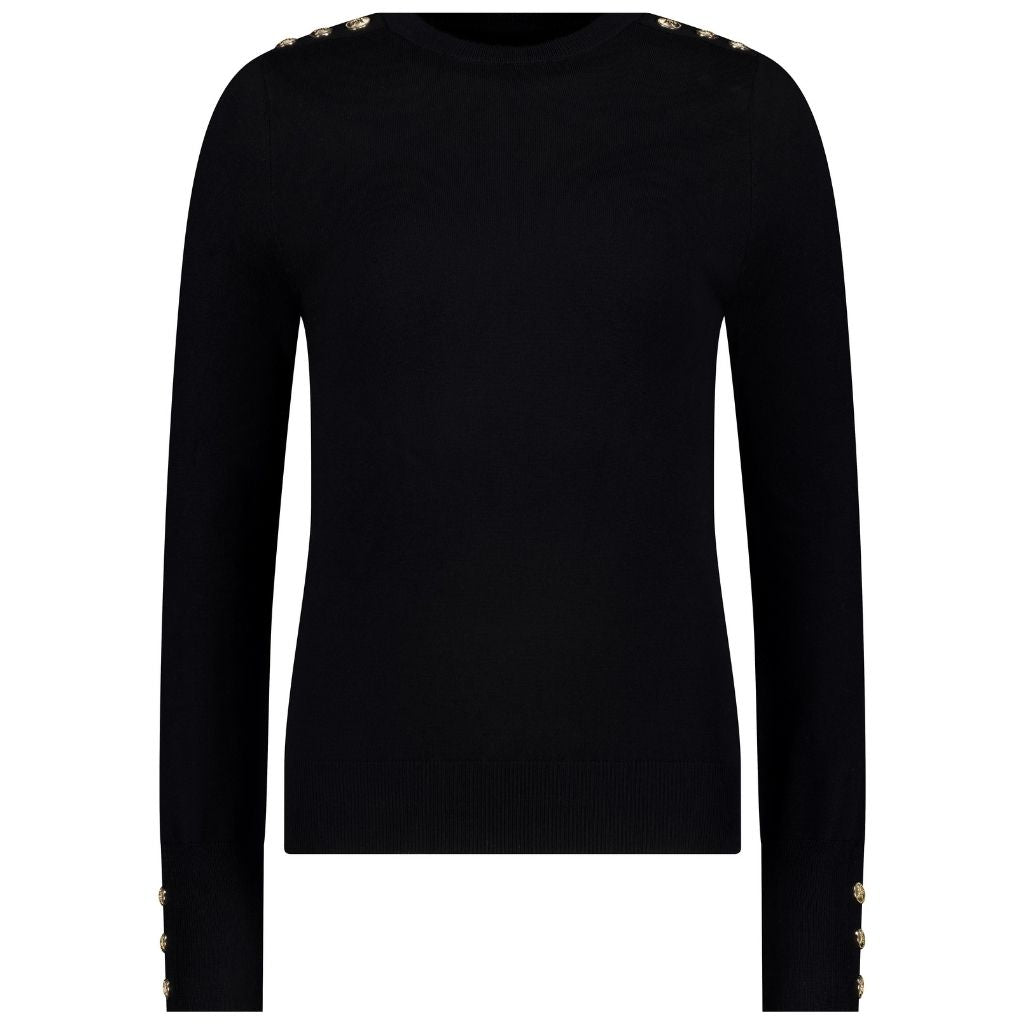 Nicki Knit Sweater | Black | Moke