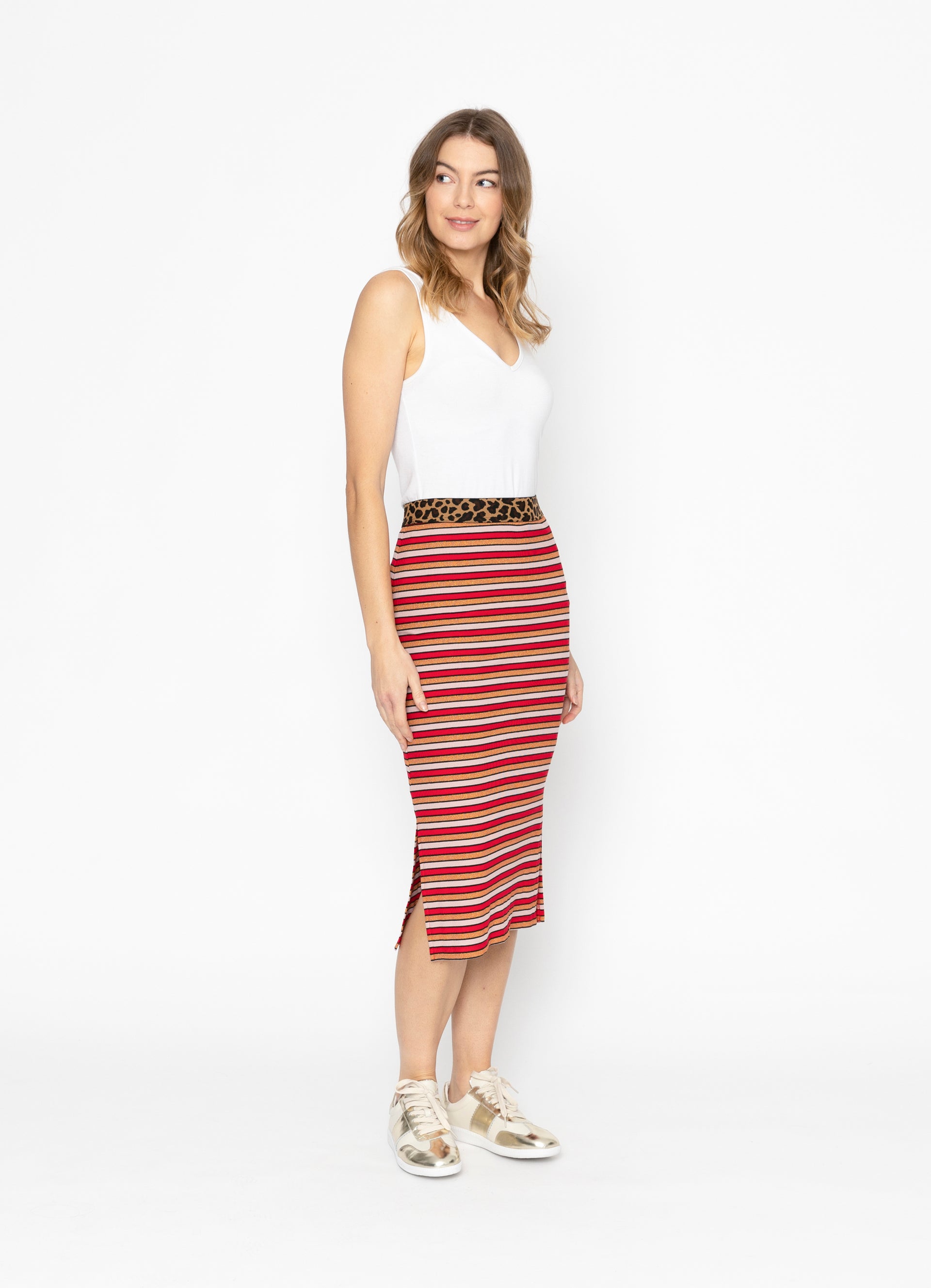 Grove Skirt | Red Stripe | Two by Two