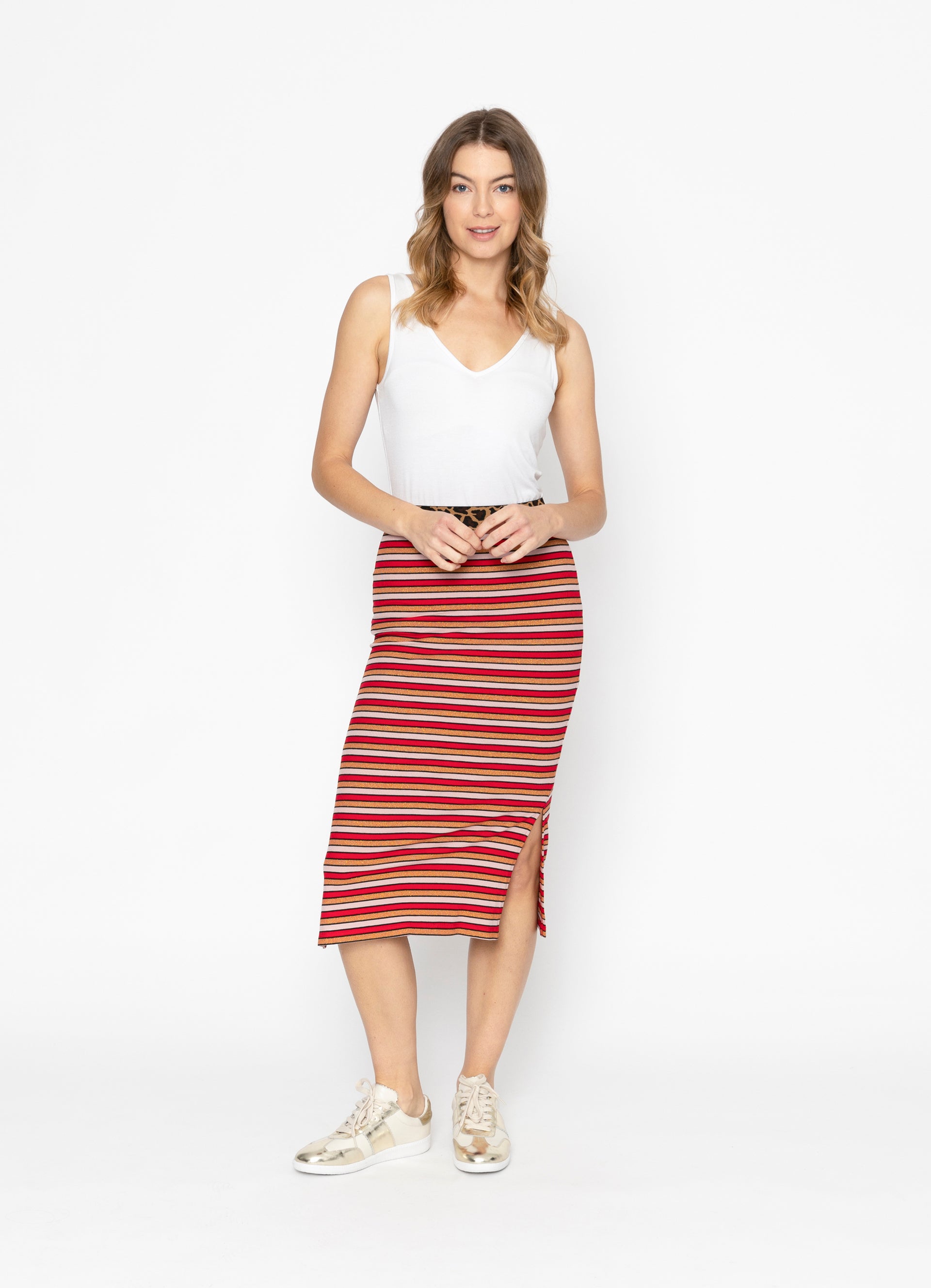 Grove Skirt | Red Stripe | Two by Two