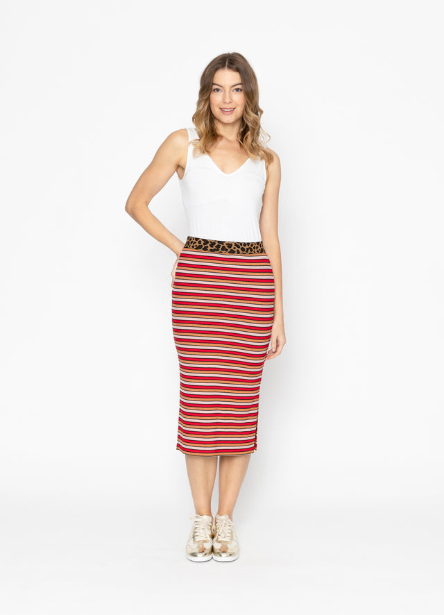 Grove Skirt | Red Stripe | Two by Two