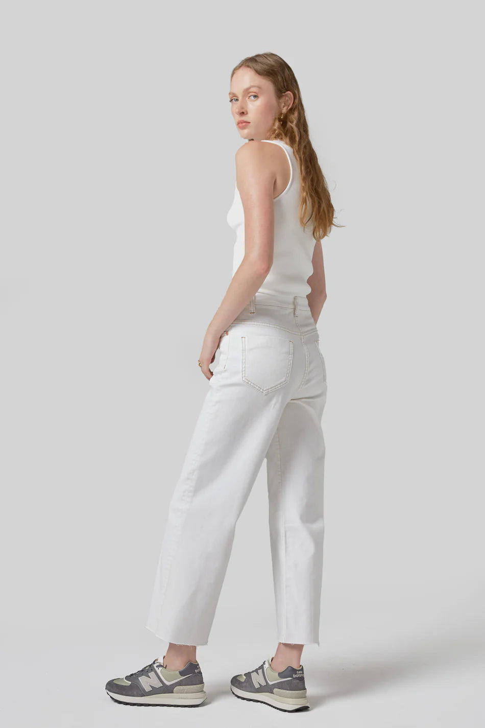 Barrie Jean | White | Dricoper
