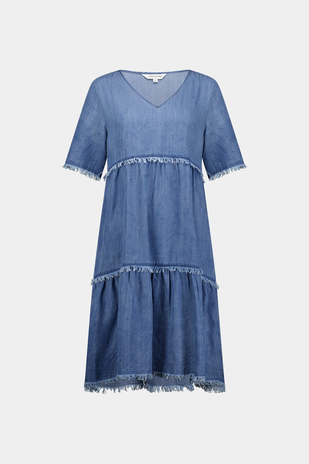 Beatrice Dress | Chambray | Lemontree