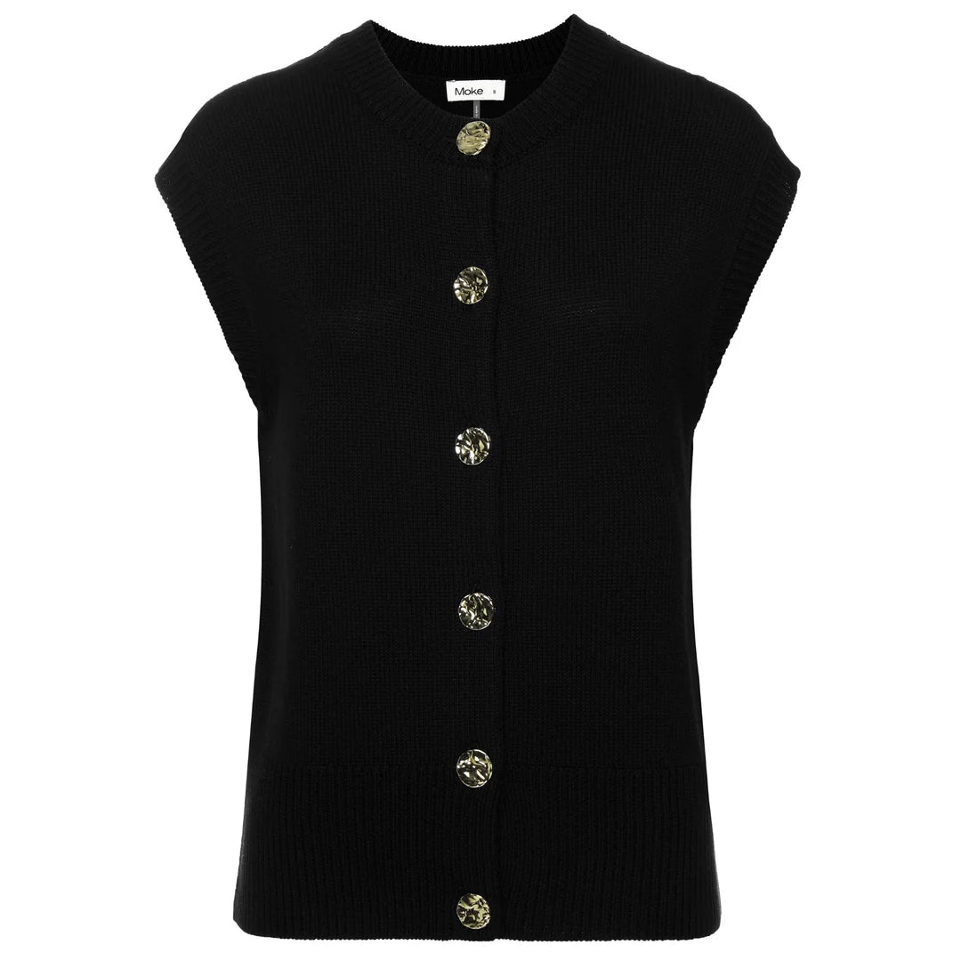 Chloe Knit Vest | Moke