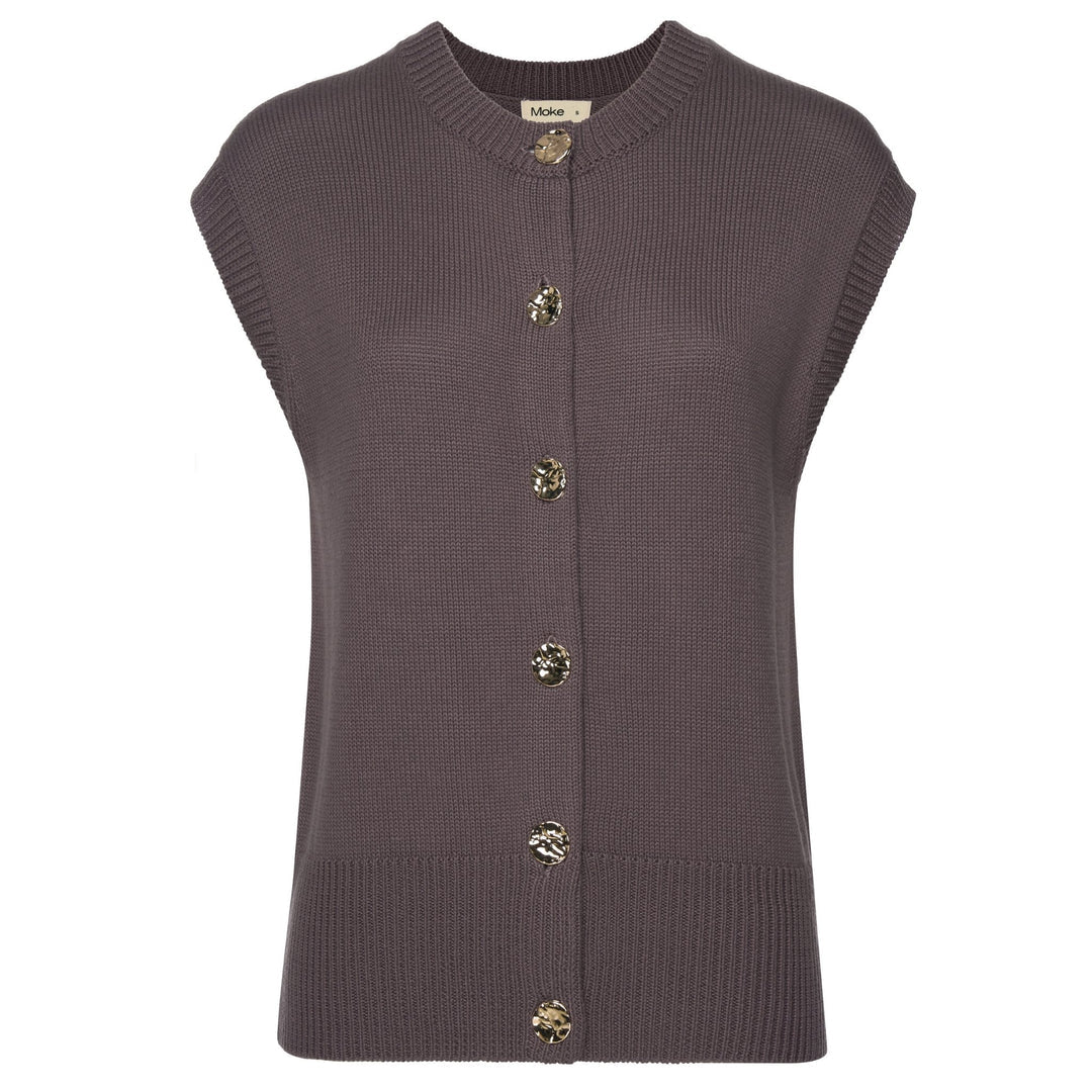 Chloe Knit Vest | Moke