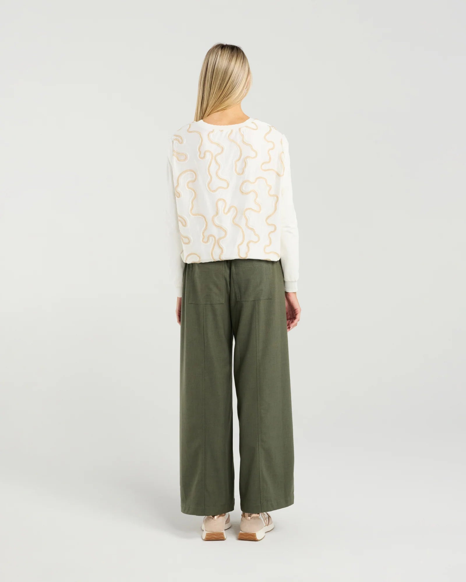 Smith Top | Ivory Waves