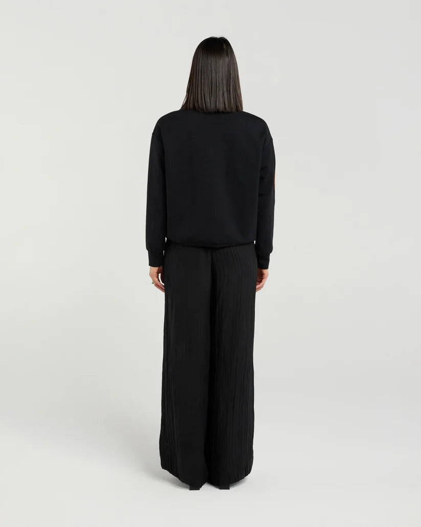 Amara Sweat | Black/Tan | Et Alia