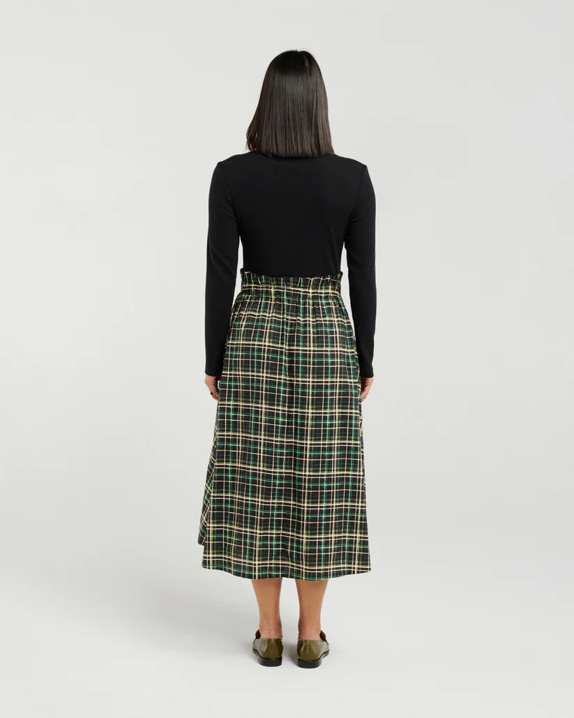 Fallon Dress | Ashwood Tartan | Et Alia