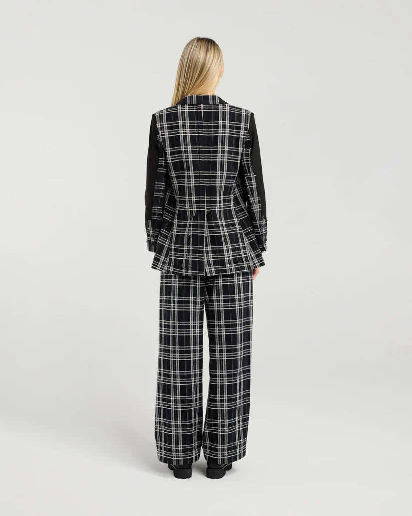 Vivienne Blazer | Blk Check | Et Alia